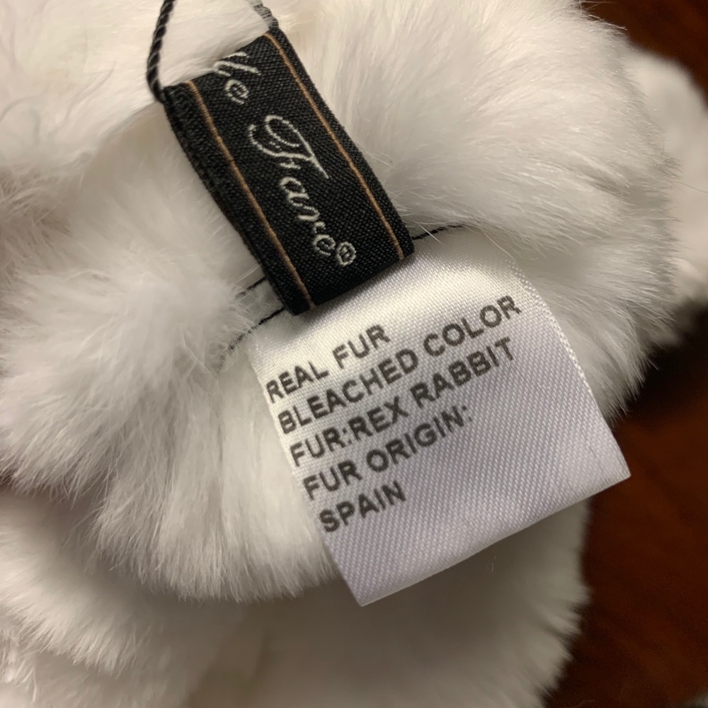 Rex Rabbit Fur Scarf - Firenz… - Picture 4 of 5